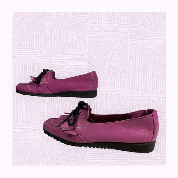 Liz Wear Size 7.5 AA Leather Driving Loafers - Picture 5 of 9